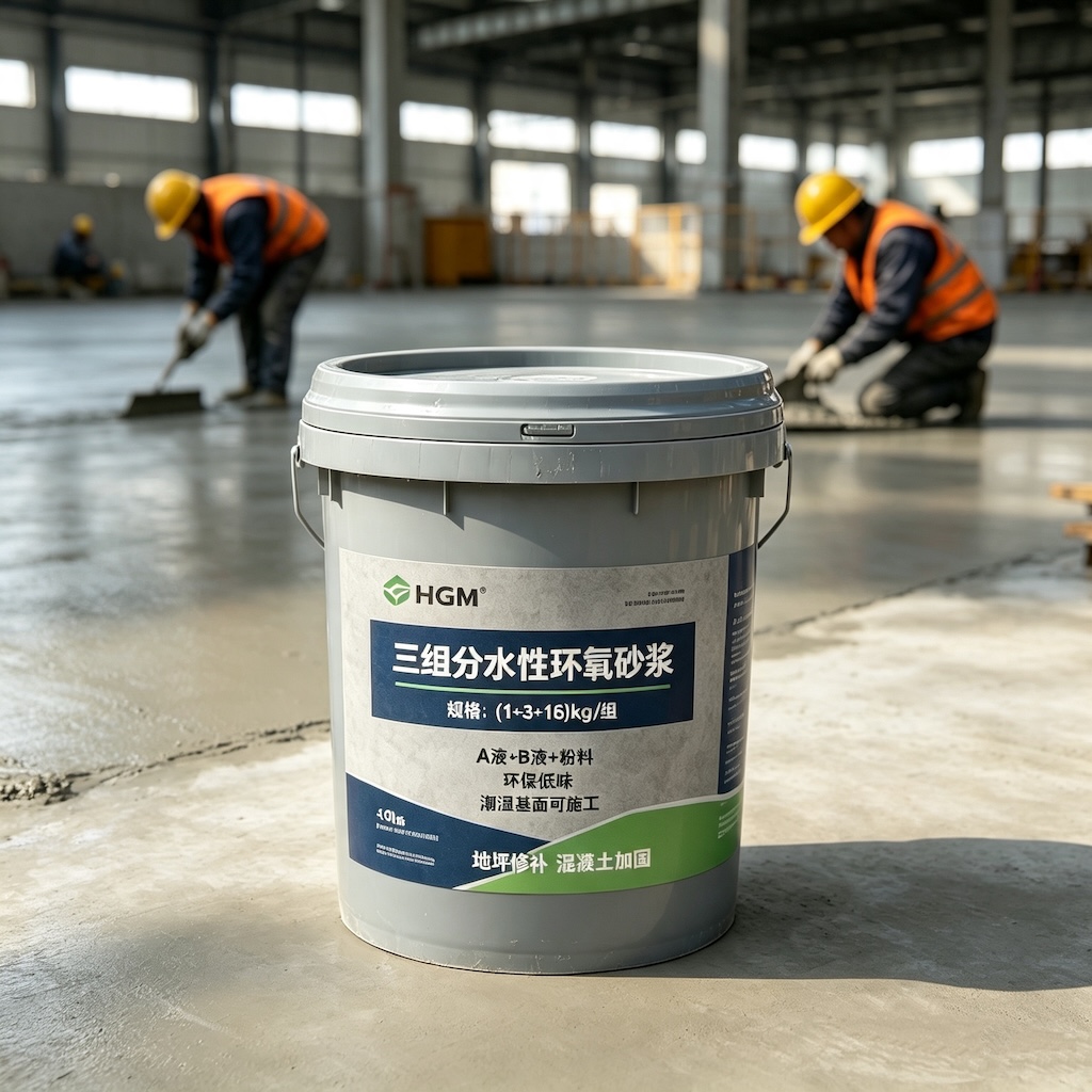松潘三组份水性环氧砂浆